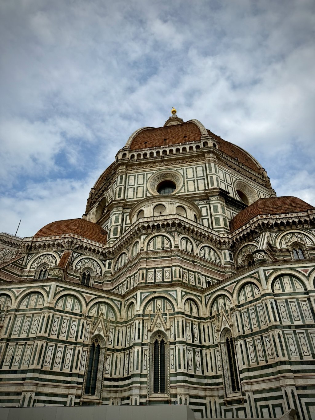 Brunelleschi's dome seen from directly below the cathedral